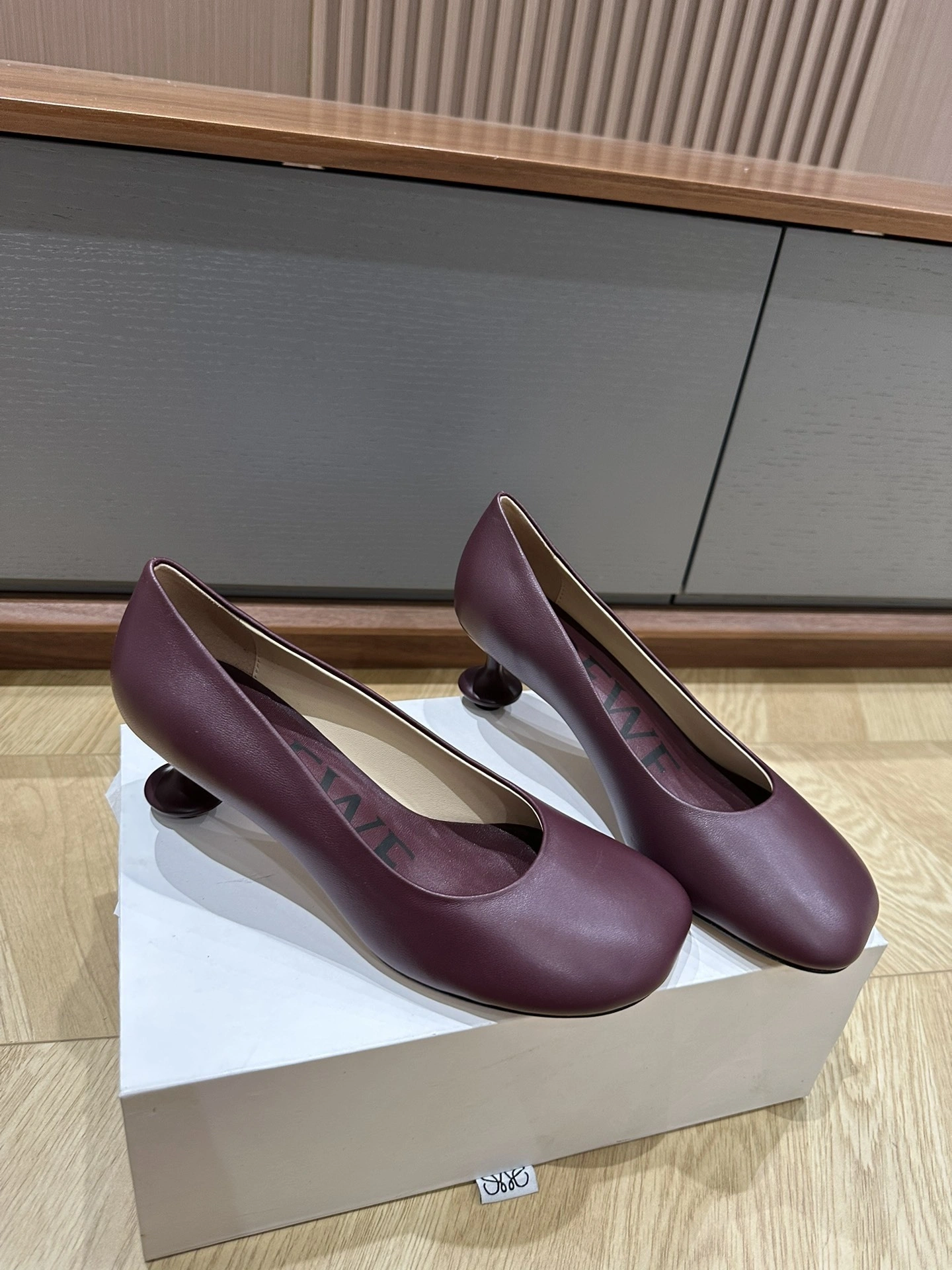 COCO-- 8o5w5 L815S01X78-7110 Calfskin sheepskin Heel height：5.5CM item:E-X000C2008